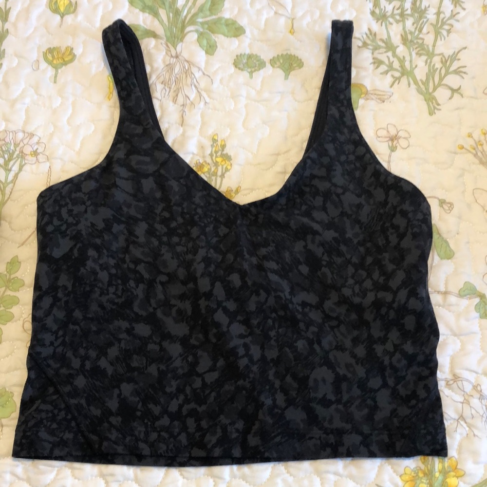 Lululemon Cropped Align Tank Camo